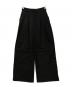 THE TOE（ザ・トゥー）の古着「STRASBOURG SLIT PANTS」｜ブラック