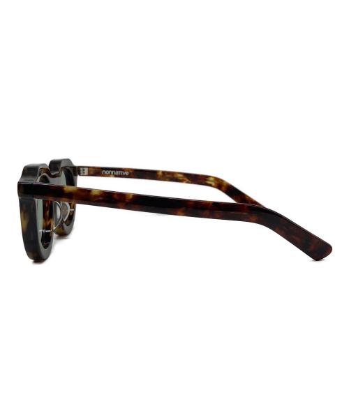 nonnative（ノンネイティブ）nonnative (ノンネイティブ) 金子眼鏡 (カネコガンキョウ) DWELLER GLASSES 03 BY KANEKO OPTICAL ブラウン サイズ:サイズ詳細参照の古着・服飾アイテム
