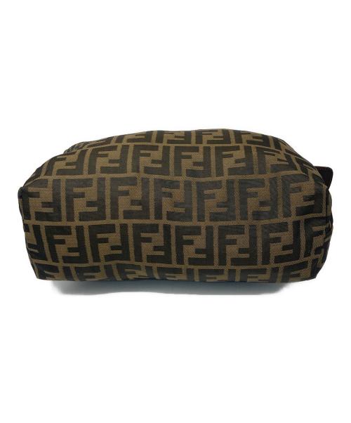 FENDI（フェンディ）FENDI (フェンディ) ズッカ柄ポーチ ブラウンの古着・服飾アイテム
