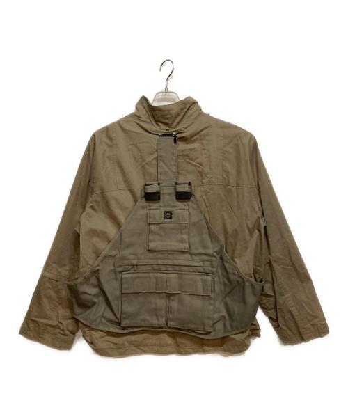 Timberland（ティンバーランド）Timberland (ティンバーランド) フィッシング ジャケット グリーン サイズ:Lの古着・服飾アイテム