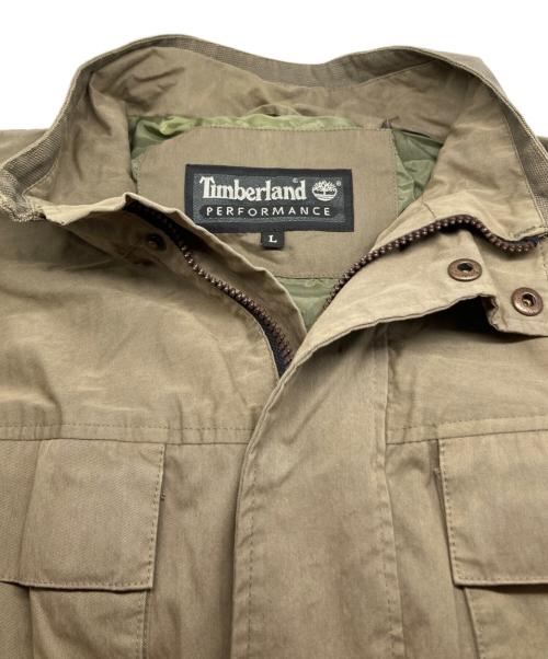 Timberland（ティンバーランド）Timberland (ティンバーランド) フィッシング ジャケット グリーン サイズ:Lの古着・服飾アイテム