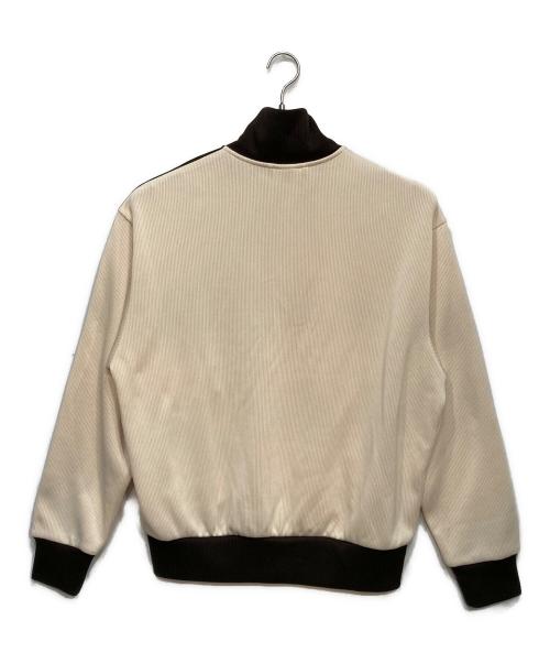 adidas（アディダス）adidas (アディダス) FIRE BIRD ニット トラック トップ ベージュ サイズ:XLの古着・服飾アイテム