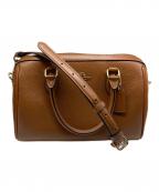 COACHコーチ）の古着「ローアン サッチェル」｜ブラウン