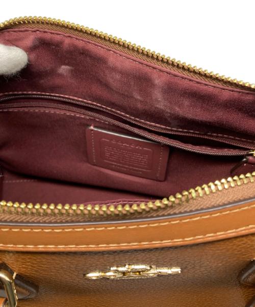 COACH（コーチ）COACH (コーチ) ローアン サッチェル ブラウンの古着・服飾アイテム