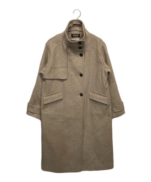 JOURNAL STANDARD relume（ジャーナルスタンダード レリューム）JOURNAL STANDARD relume (ジャーナルスタンダード レリューム) Bellandiスタンドカラーコート ベージュ サイズ:38の古着・服飾アイテム