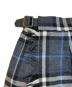 中古・古着 BURBERRY BLUE LABEL (バーバリー ブルー レーベル) チェックラップスカート グレー サイズ:Ｓ：5000円