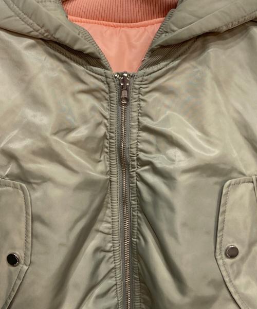 MAISON SPECIAL（メゾンスペシャル）MAISON SPECIAL (メゾンスペシャル) Multiway Short Length MA-1 グリーン サイズ:FREEの古着・服飾アイテム
