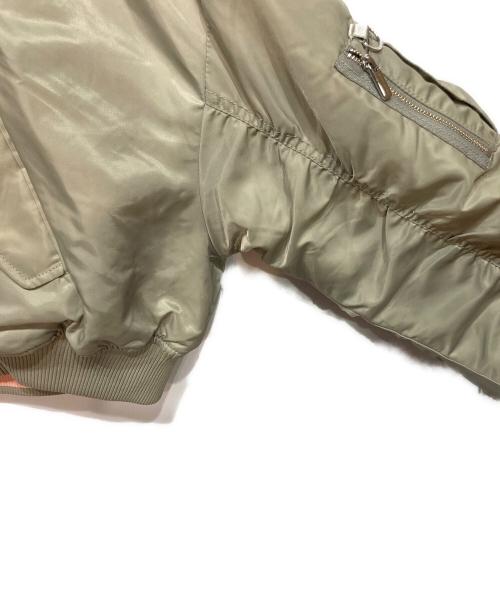 MAISON SPECIAL（メゾンスペシャル）MAISON SPECIAL (メゾンスペシャル) Multiway Short Length MA-1 グリーン サイズ:FREEの古着・服飾アイテム
