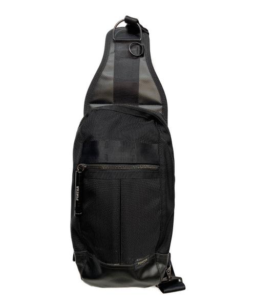 PORTER（ポーター）PORTER (ポーター) SLING SHOULDER BAG ブラックの古着・服飾アイテム