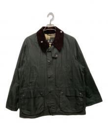 Barbour（バブアー）の古着「OS BEDALEワックスコットンブルゾン」｜グリーン