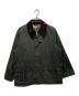 Barbour（バブアー）の古着「OS BEDALEワックスコットンブルゾン」｜グリーン