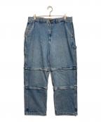 Timberland×BEAMSティンバーランド×ビームス）の古着「50周年別注コンバーチブルデニムパンツ」｜インディゴ