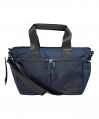 LANVIN en Bleuランバンオンブルー）の古着「フレーズ ドライビングトートバッグ」｜ネイビー