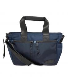 LANVIN en Bleu（ランバンオンブルー）の古着「フレーズ ドライビングトートバッグ」｜ネイビー