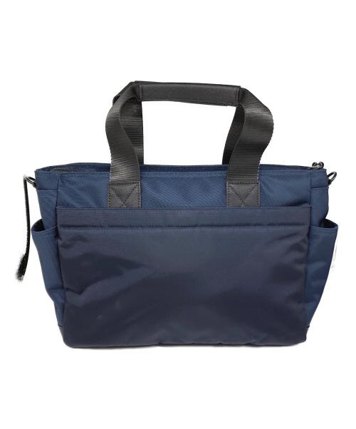 LANVIN en Bleu（ランバンオンブルー）LANVIN en Bleu (ランバンオンブルー) フレーズ ドライビングトートバッグ ネイビーの古着・服飾アイテム