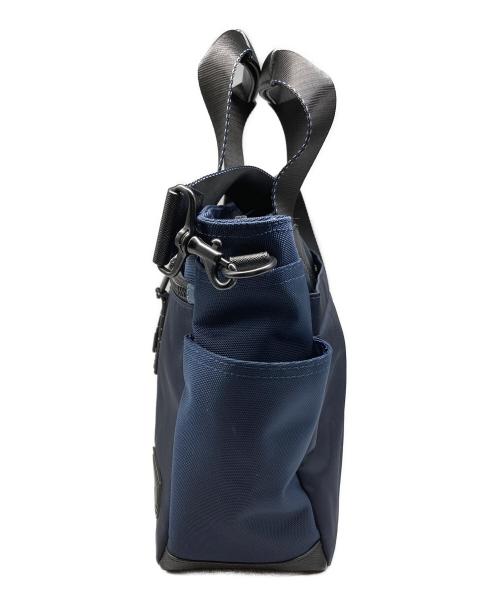 LANVIN en Bleu（ランバンオンブルー）LANVIN en Bleu (ランバンオンブルー) フレーズ ドライビングトートバッグ ネイビーの古着・服飾アイテム