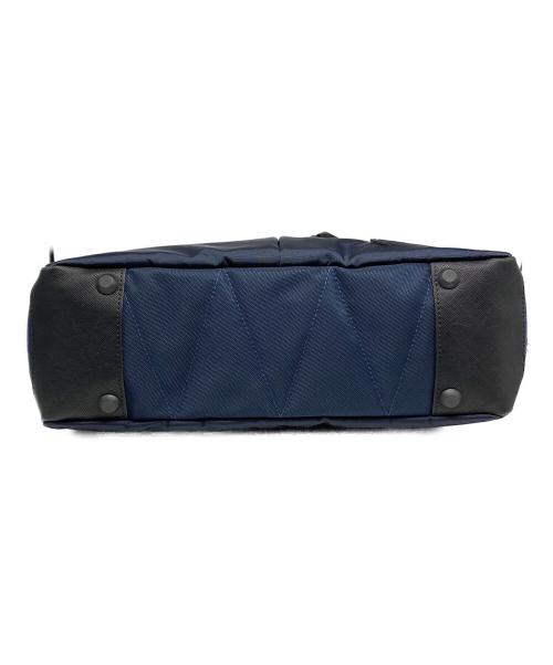LANVIN en Bleu（ランバンオンブルー）LANVIN en Bleu (ランバンオンブルー) フレーズ ドライビングトートバッグ ネイビーの古着・服飾アイテム