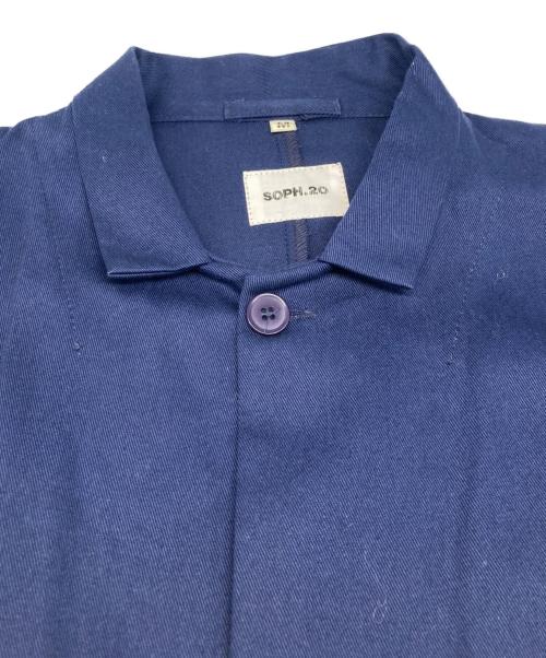 SOPHNET.（ソフネット）SOPHNET. (ソフネット) ショップ コート ネイビー サイズ:Mの古着・服飾アイテム