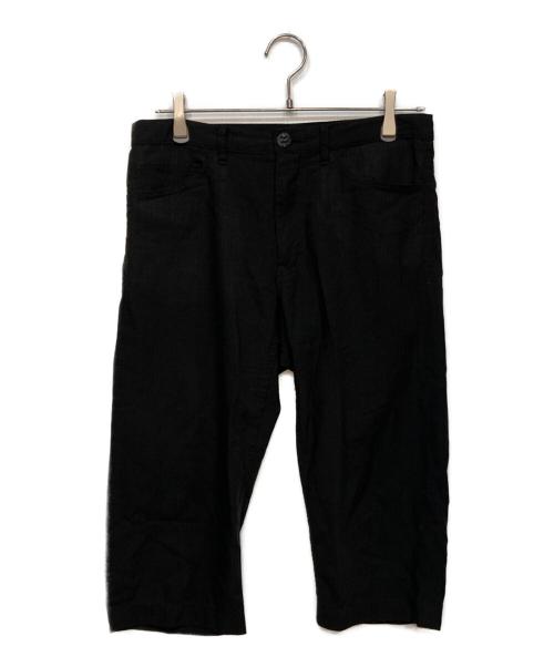 COMME des GARCONS HOMME PLUS（コムデギャルソンオムプリュス）COMME des GARCONS HOMME PLUS (コムデギャルソンオムプリュス) クロップド パンツ ブラック サイズ:XSの古着・服飾アイテム