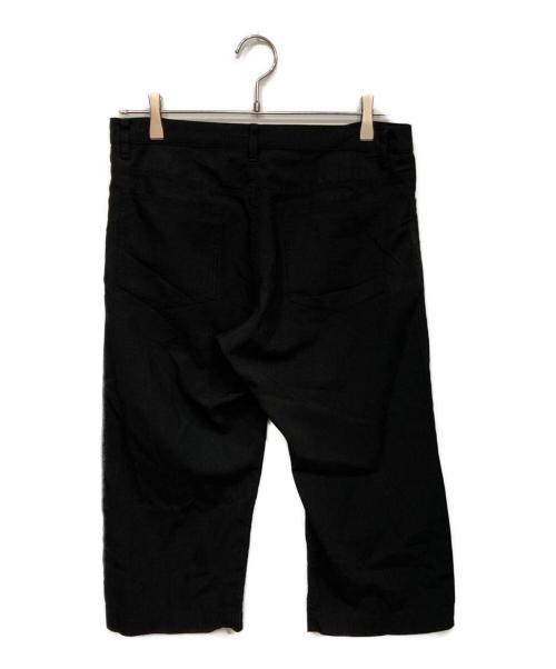 COMME des GARCONS HOMME PLUS（コムデギャルソンオムプリュス）COMME des GARCONS HOMME PLUS (コムデギャルソンオムプリュス) クロップド パンツ ブラック サイズ:XSの古着・服飾アイテム