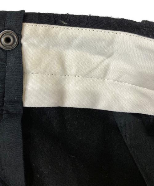 ANN DEMEULEMEESTER（アンドゥムルメステール）ANN DEMEULEMEESTER (アンドゥムルメステール) 刺繍パンツ ブラック サイズ:ＸＳの古着・服飾アイテム