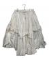 COMME des GARCONS GIRL (コムデギャルソンガール) ギャザー スカート ホワイト サイズ:M：20000円