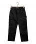 CarHartt（カーハート）の古着「FIRM DUCK DOUBLE-FRONT UTILITY WORK PANT」｜ブラック