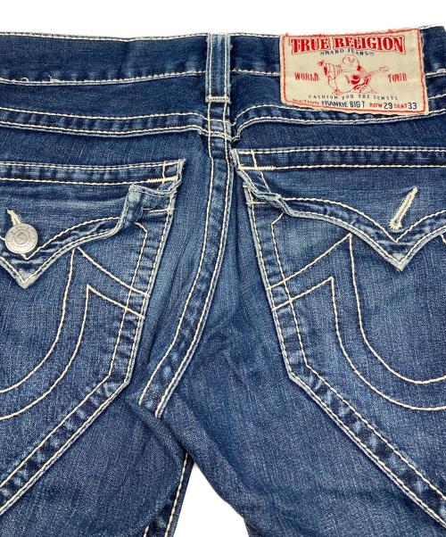TRUE RELIGION（トゥルー レリジョン）TRUE RELIGION (トゥルー レリジョン) FRANKIE BIG Tデニムパンツ インディゴ サイズ:W29 L33の古着・服飾アイテム