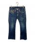 TRUE RELIGION（トゥルー レリジョン）の古着「FRANKIE BIG Tデニムパンツ」｜インディゴ