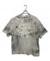 Acne studios（アクネ ストゥディオズ）の古着「プラスター プリント Tシャツ」｜グレー
