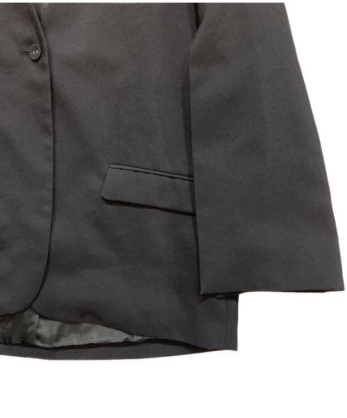 Louren（ローレン）Louren (ローレン) slit sleeve no collar jacket ネイビー サイズ:FREEの古着・服飾アイテム