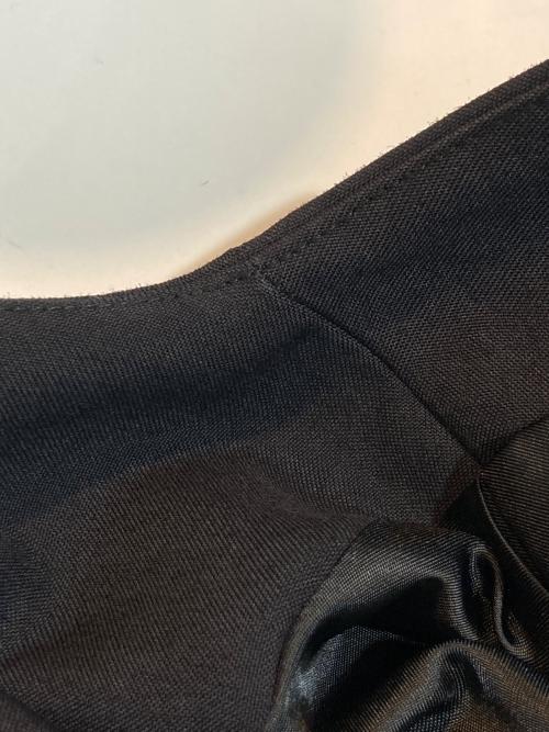 Louren（ローレン）Louren (ローレン) slit sleeve no collar jacket ネイビー サイズ:FREEの古着・服飾アイテム
