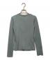KUME (クメ) Twisted Long Sleeves T-shirt ブルー サイズ:Ｓ：5000円
