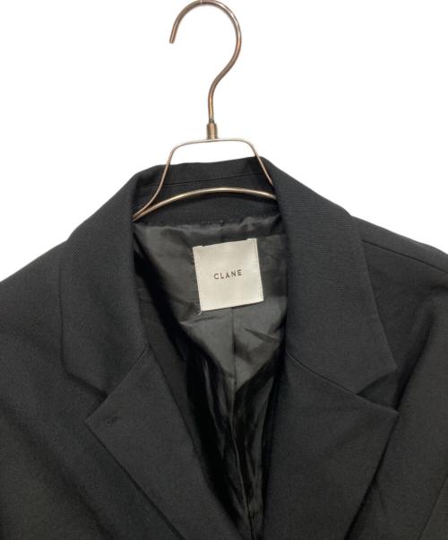 CLANE（クラネ）CLANE (クラネ) 2WAY ARRANGE TAILORED OVER JACKET ブラック サイズ:1の古着・服飾アイテム