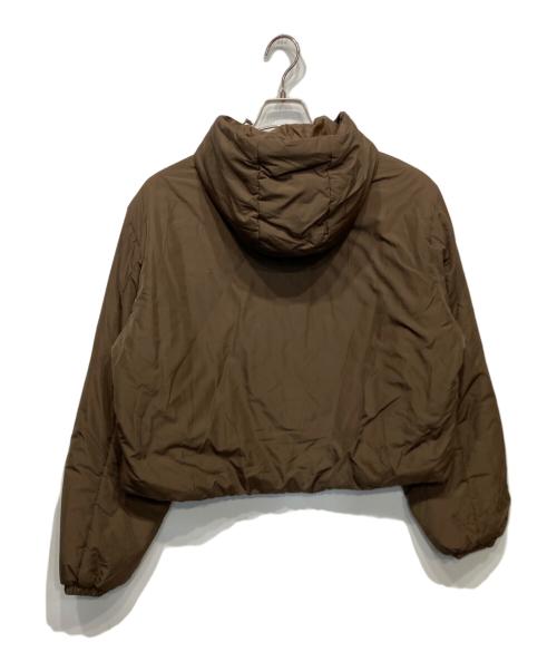 the Barnnet（ザ バーネット）the Barnnet (ザ バーネット) Clo Cropped Puffer Jacket ブラウン サイズ:Fの古着・服飾アイテム