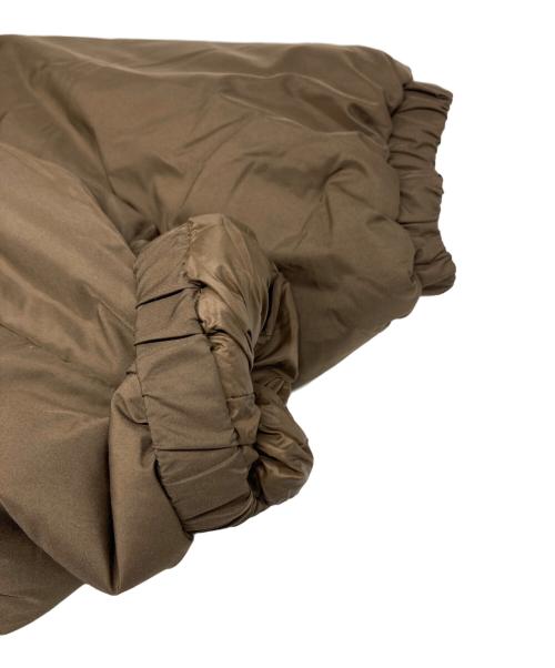 the Barnnet（ザ バーネット）the Barnnet (ザ バーネット) Clo Cropped Puffer Jacket ブラウン サイズ:Fの古着・服飾アイテム