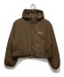 the Barnnet（ザ バーネット）の古着「Clo Cropped Puffer Jacket」｜ブラウン