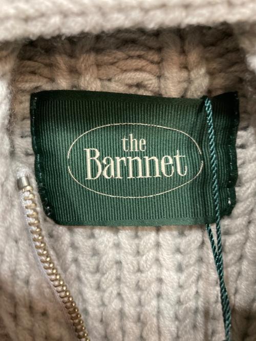 the Barnnet（ザ バーネット）the Barnnet (ザ バーネット) Soap Zip-Up Knit Cardigan グレー サイズ:FREE 未使用品の古着・服飾アイテム