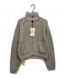 the Barnnet（ザ バーネット）の古着「Soap Zip-Up Knit Cardigan」｜グレー
