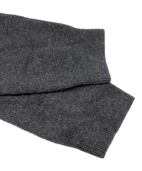 CABAN（キャバン）CABaN (キャバン) コットンカシミヤ クルーネックカーディガン グレー サイズ:XSの古着・服飾アイテム