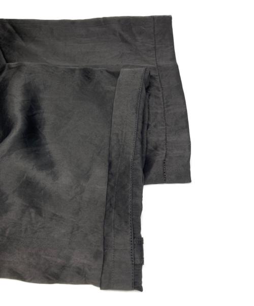 Spick and Span（スピック＆スパン）Spick and Span (スピック＆スパン) ワッシャー サテン イージーパンツ ブラック サイズ:36の古着・服飾アイテム