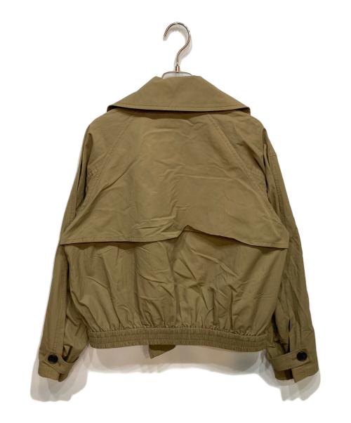 CITEN（シテン）CITEN (シテン) トレンチライクショートブルゾン ブラウン サイズ:Sの古着・服飾アイテム
