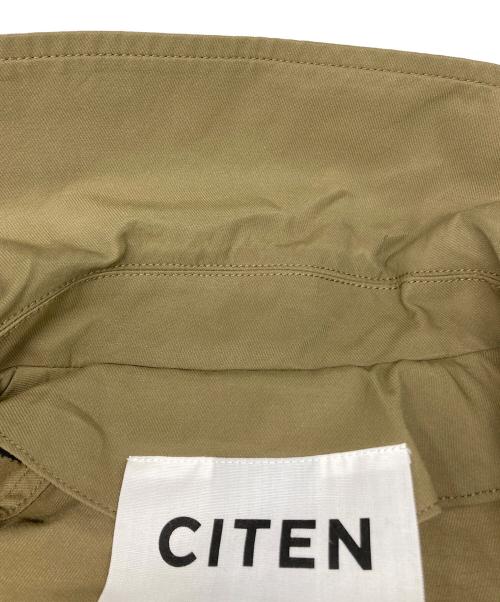 CITEN（シテン）CITEN (シテン) トレンチライクショートブルゾン ブラウン サイズ:Sの古着・服飾アイテム