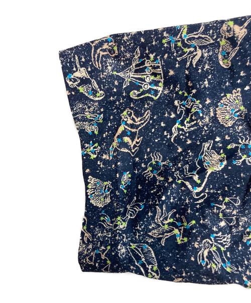 JOURNAL STANDARD TRISECT（ジャーナルスタンダード トライセクト）JOURNAL STANDARD TRISECT (ジャーナルスタンダード トライセクト) ファットシルエットボタンダウン S/Sシャツ ネイビー サイズ:Mの古着・服飾アイテム