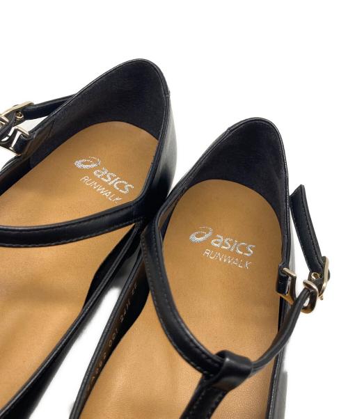 asics（アシックス）asics (アシックス) WALKING RUNWALK ブラック サイズ:24.5cmの古着・服飾アイテム