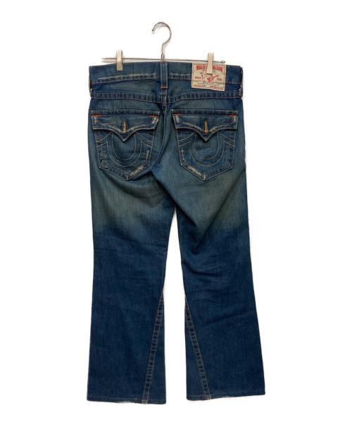 TRUE RELIGION（トゥルー レリジョン）TRUE RELIGION (トゥルー レリジョン) フレアデニムパンツ インディゴ サイズ:30×33の古着・服飾アイテム