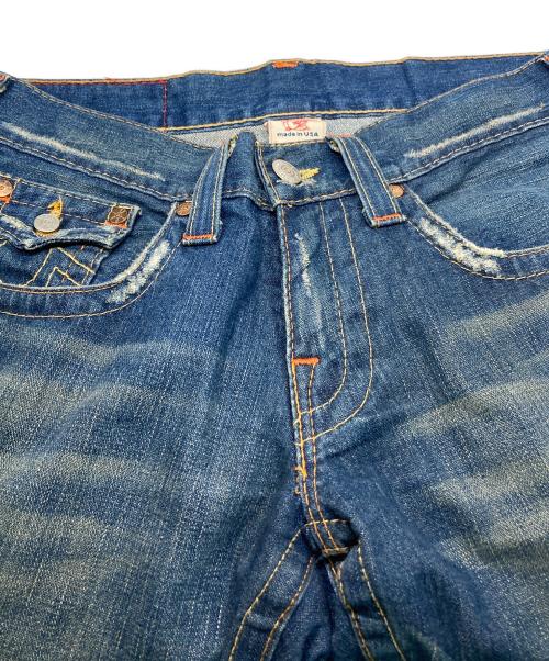TRUE RELIGION（トゥルー レリジョン）TRUE RELIGION (トゥルー レリジョン) フレアデニムパンツ インディゴ サイズ:30×33の古着・服飾アイテム