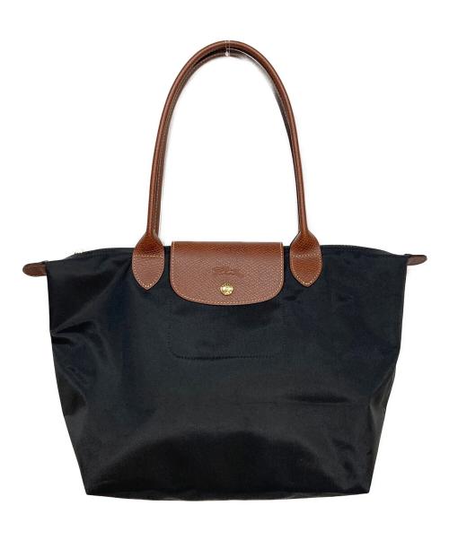 LONGCHAMP（ロンシャン）LONGCHAMP (ロンシャン) ル プリアージュ オリジナル M ショルダーバッグ ブラック サイズ:サイズ詳細参照の古着・服飾アイテム