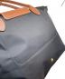 中古・古着 LONGCHAMP (ロンシャン) ル プリアージュ オリジナル M ショルダーバッグ ブラック サイズ:サイズ詳細参照：8000円