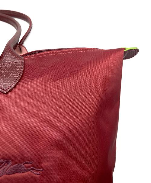 LONGCHAMP（ロンシャン）LONGCHAMP (ロンシャン) ル プリアージュ L トートバッグ レッド サイズ:サイズ詳細参照の古着・服飾アイテム